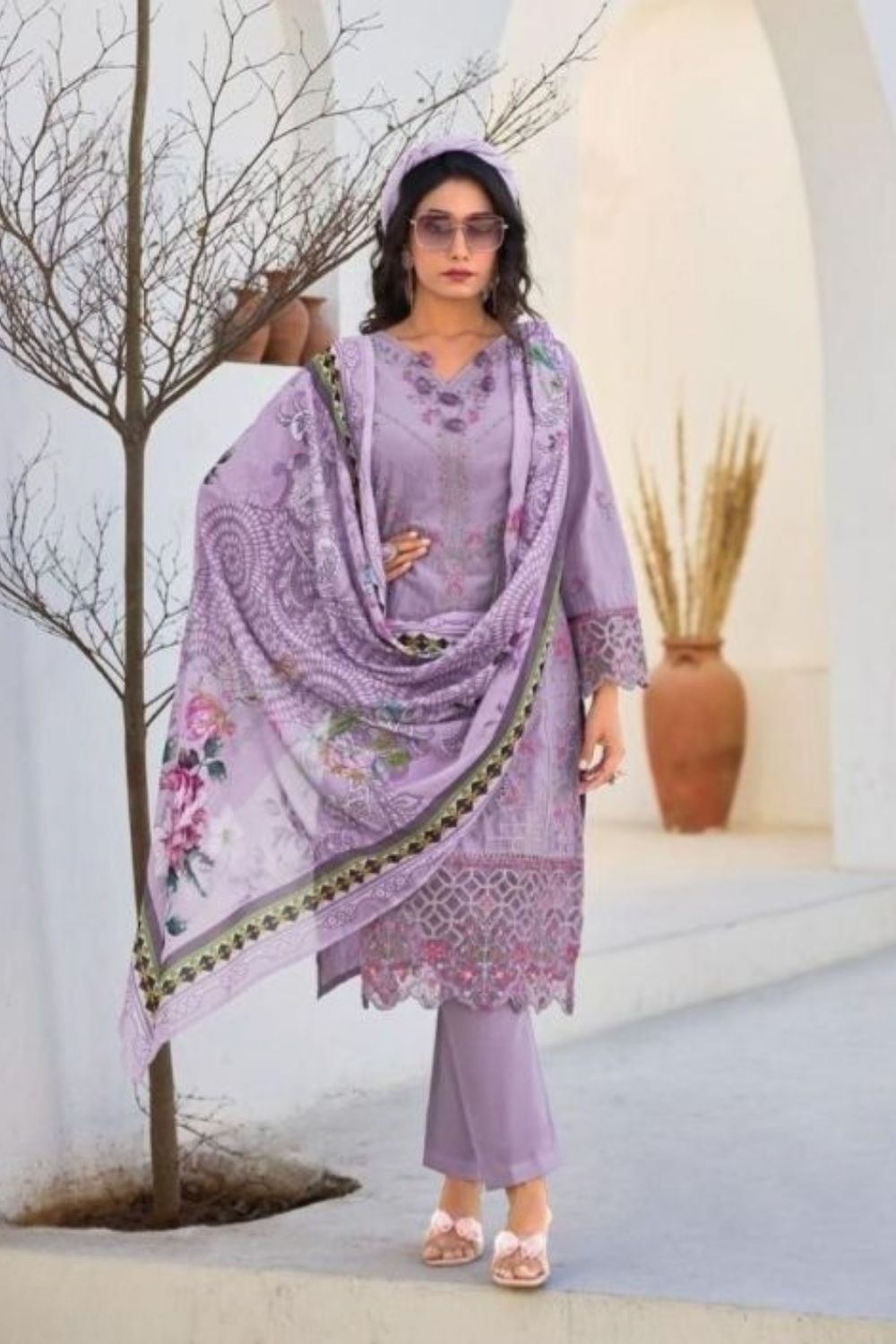 Elegant Semi-Party Wear (UNSTITCHED)