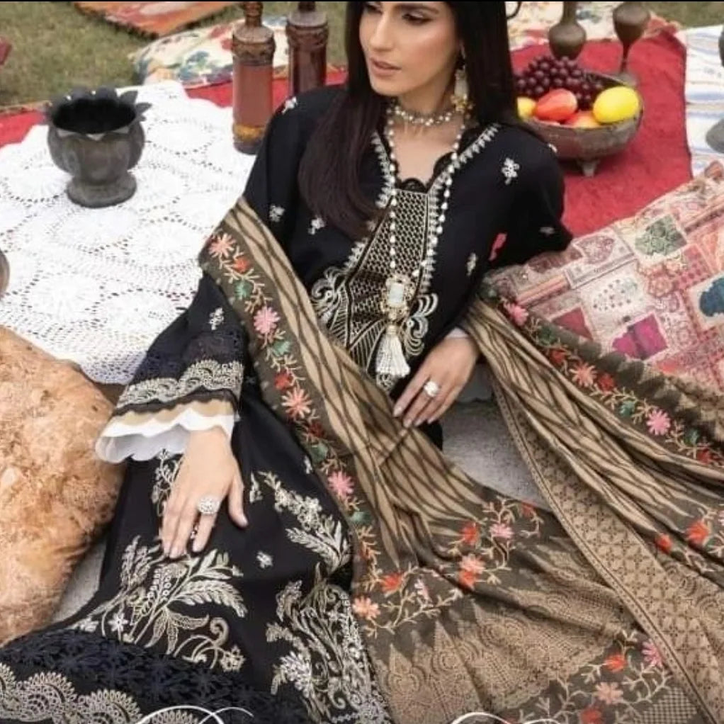 Printed Lawn Cotton Dress