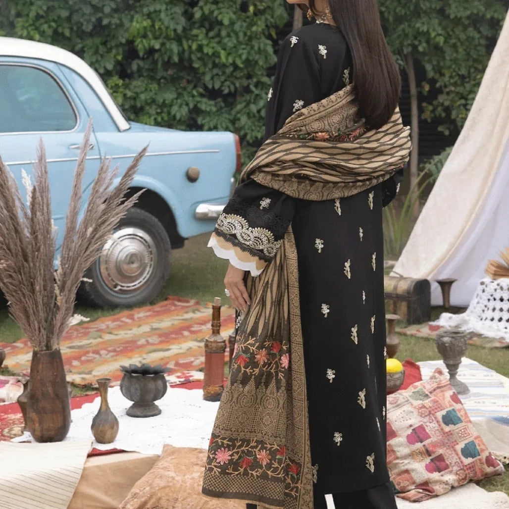 Printed Lawn Cotton Dress