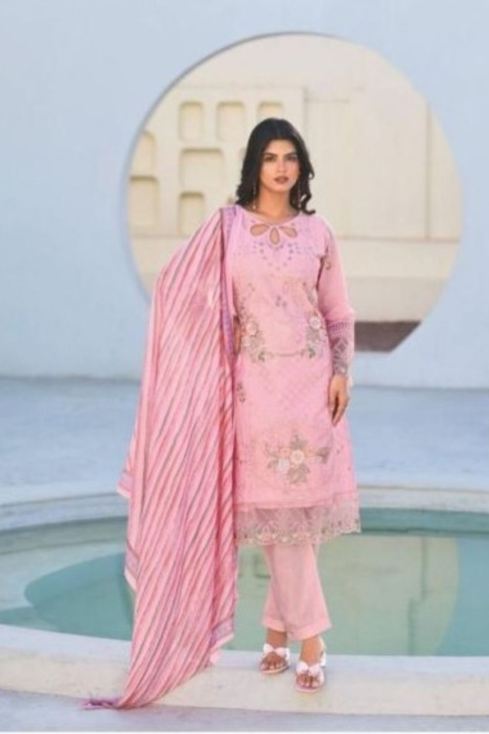 Elegant Semi-Party Wear (UNSTITCHED)
