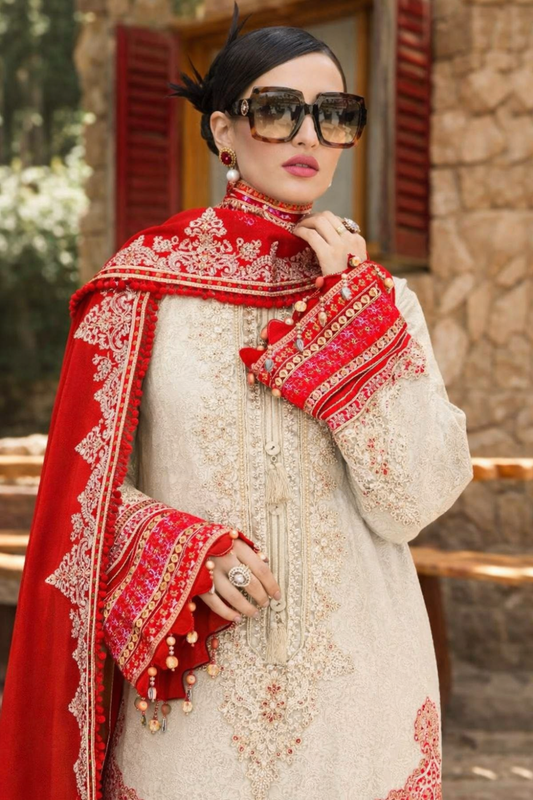 Exclusive Embroidered Lawn Suits (Readymade)