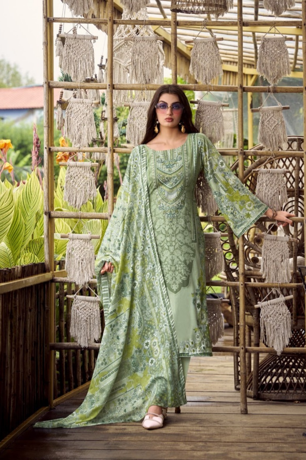 Designer Embroidery Suits (UNSTITCHED)