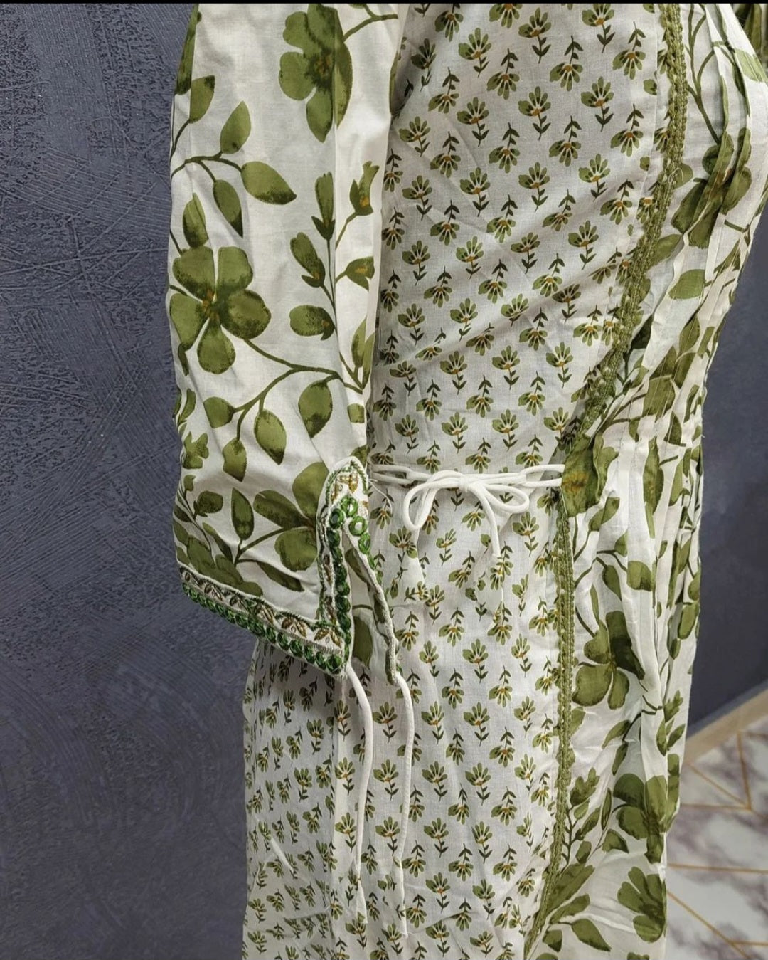 Jaipuri Pleated 3PCS Set