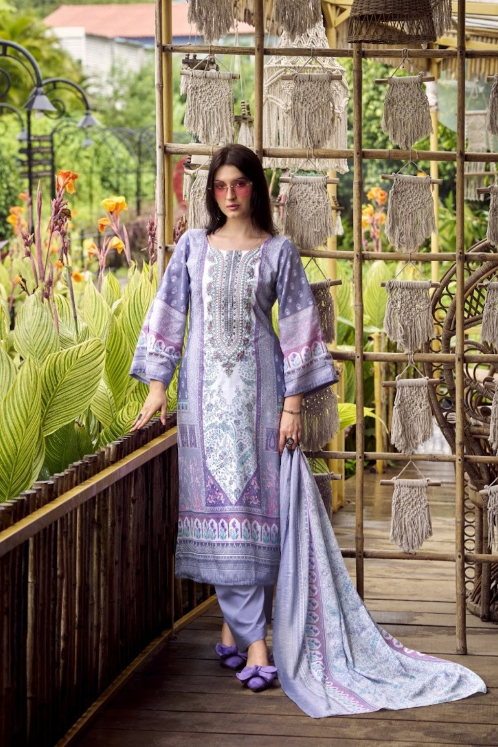 Designer Embroidery Suits (UNSTITCHED)