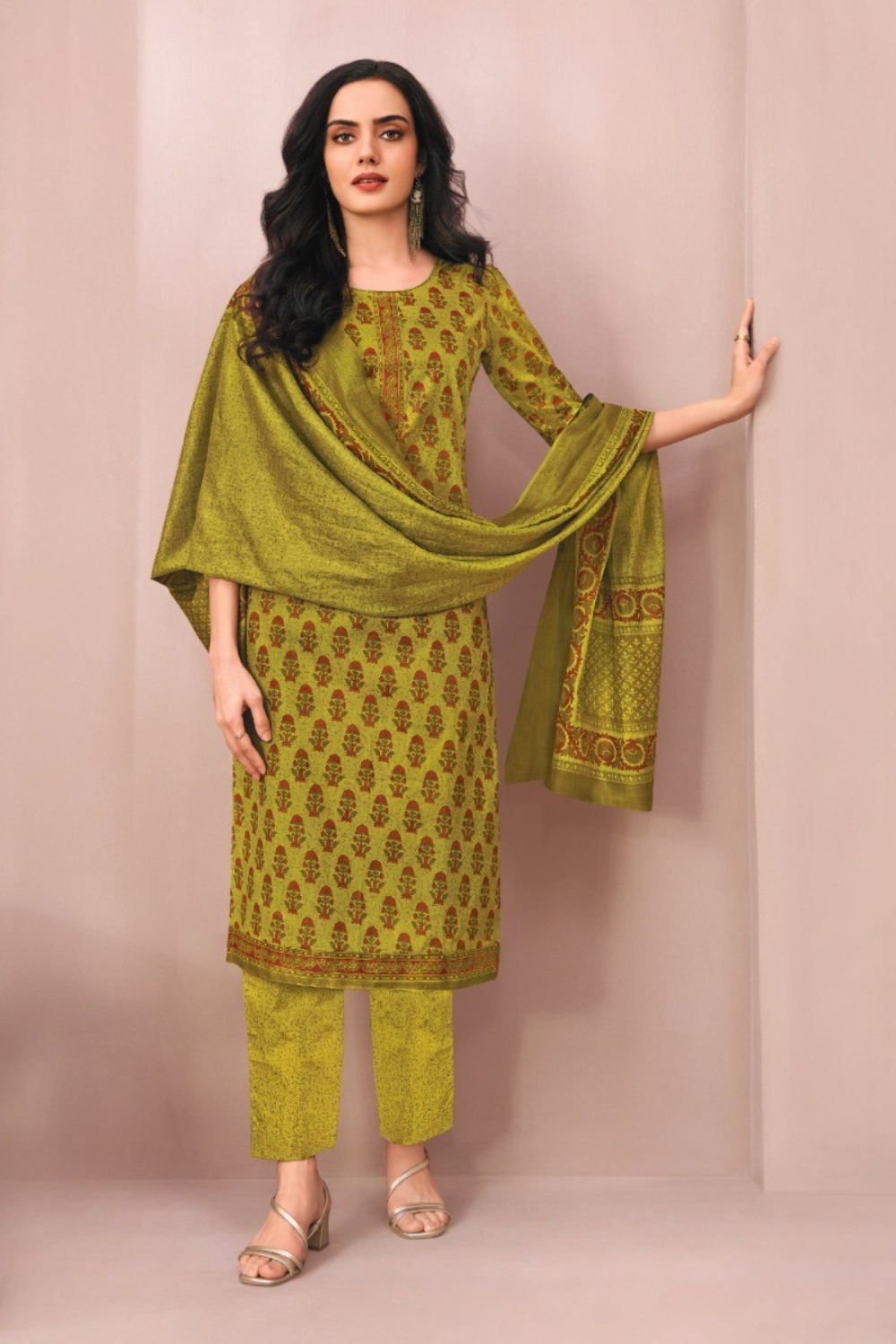 Pure Cotton Dress Material (Unstitched)