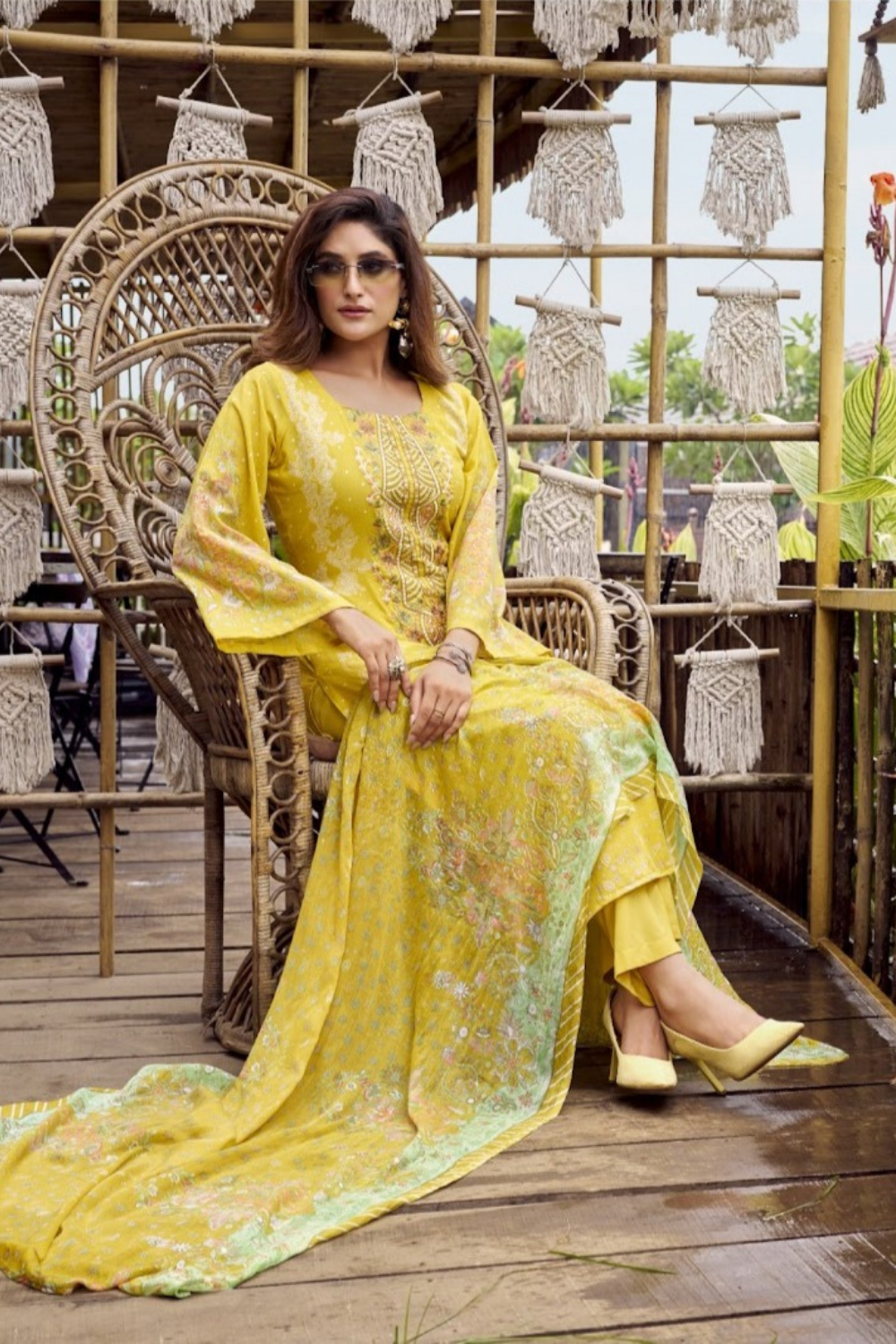 Designer Embroidery Suits (UNSTITCHED)