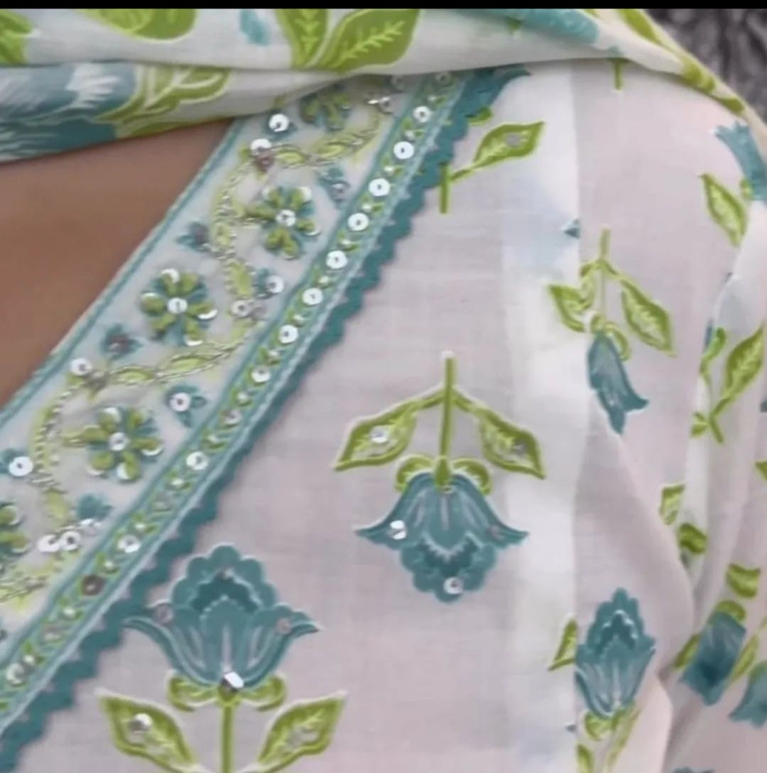 Jaipuri Afghani 3PCS Set