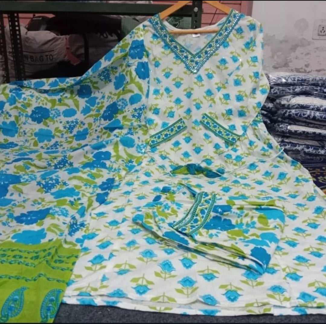 Jaipuri Afghani 3PCS Set