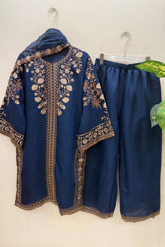 Designer Sherwani Style Dress (Readymade)