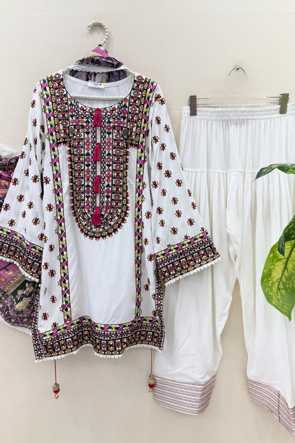 Classic Afghani Farshi Shalwar (Readymade)