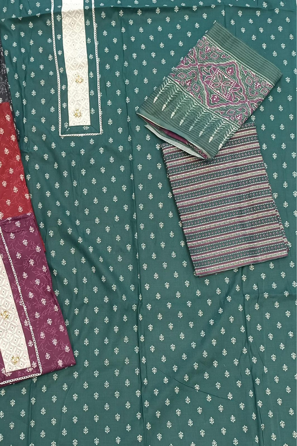 Dull Cotton Suits (UNSTITCHED)