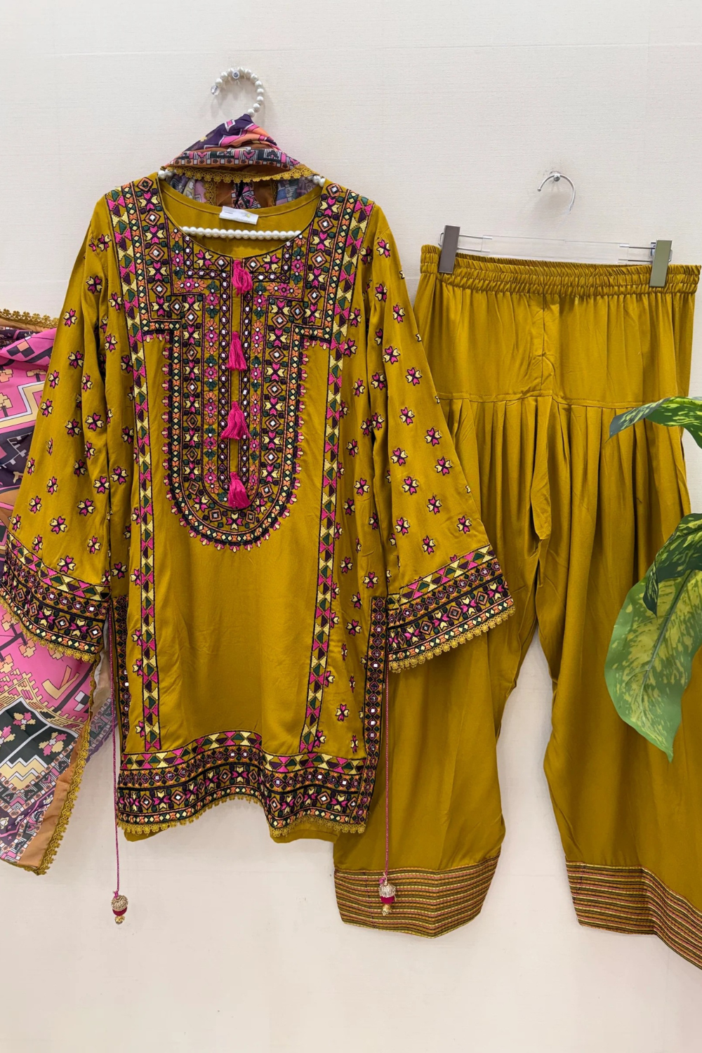 Classic Afghani Farshi Shalwar (Readymade)