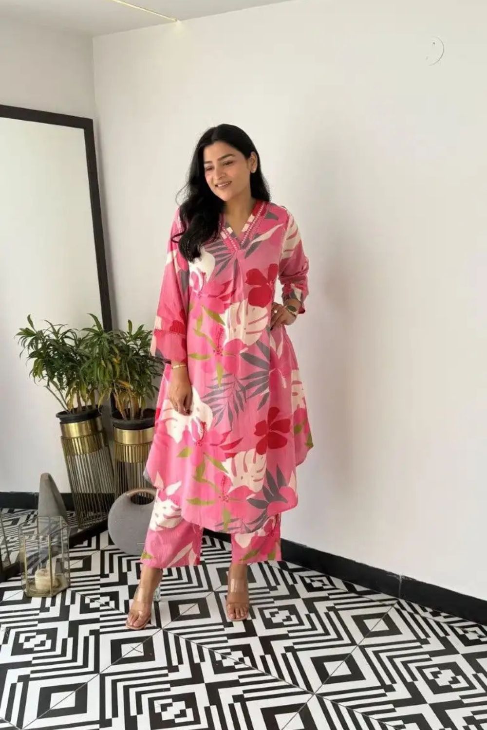 LATEST COTTON CO-ORD SET