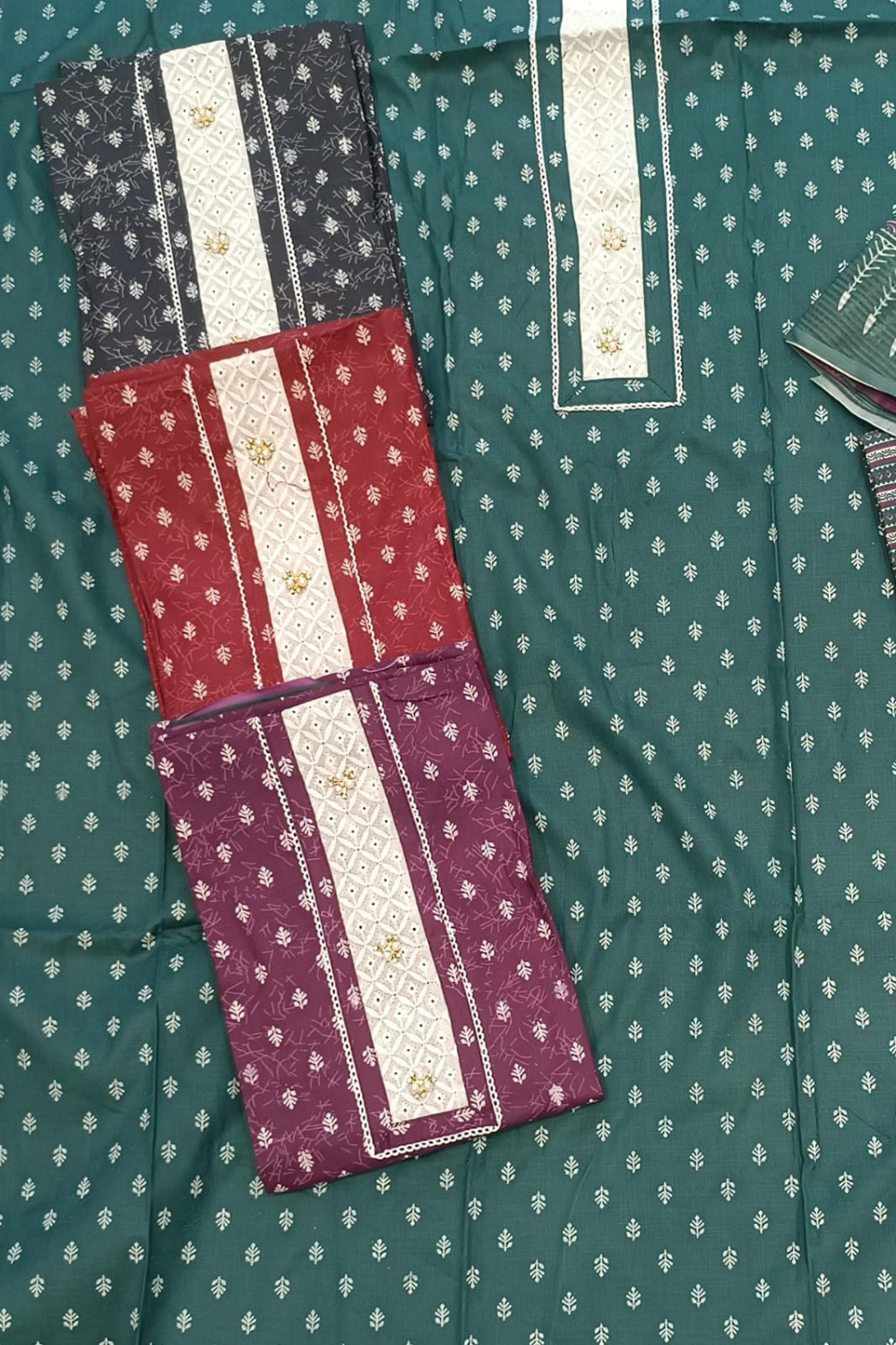Dull Cotton Suits (UNSTITCHED)