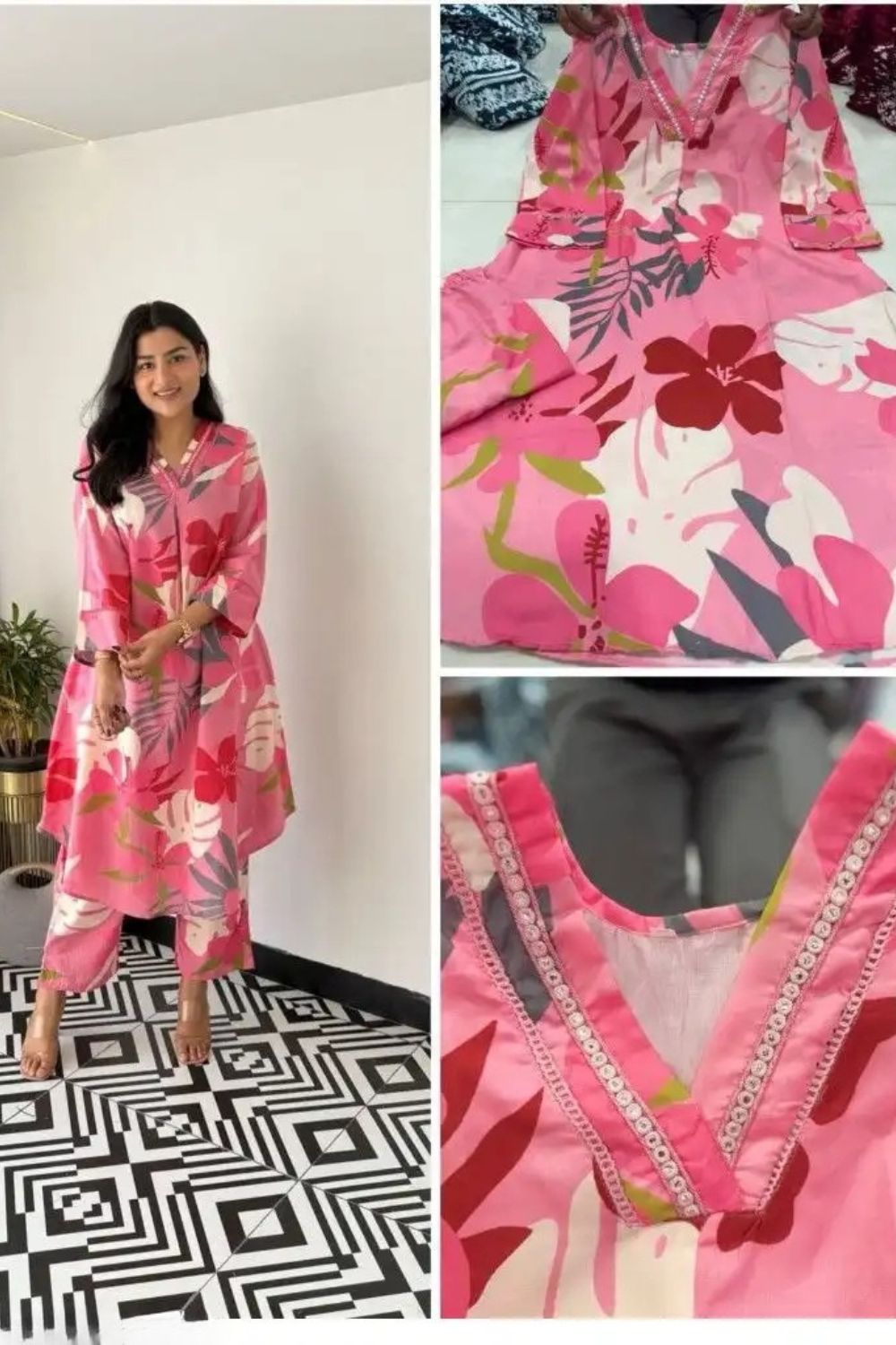 LATEST COTTON CO-ORD SET