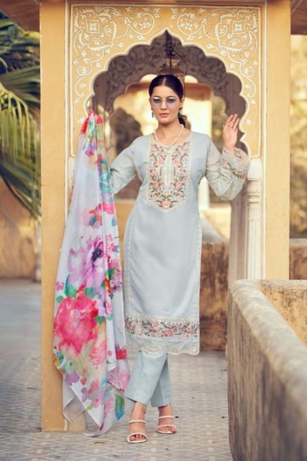 Elegant Semi-Party Wear (UNSTITCHED)