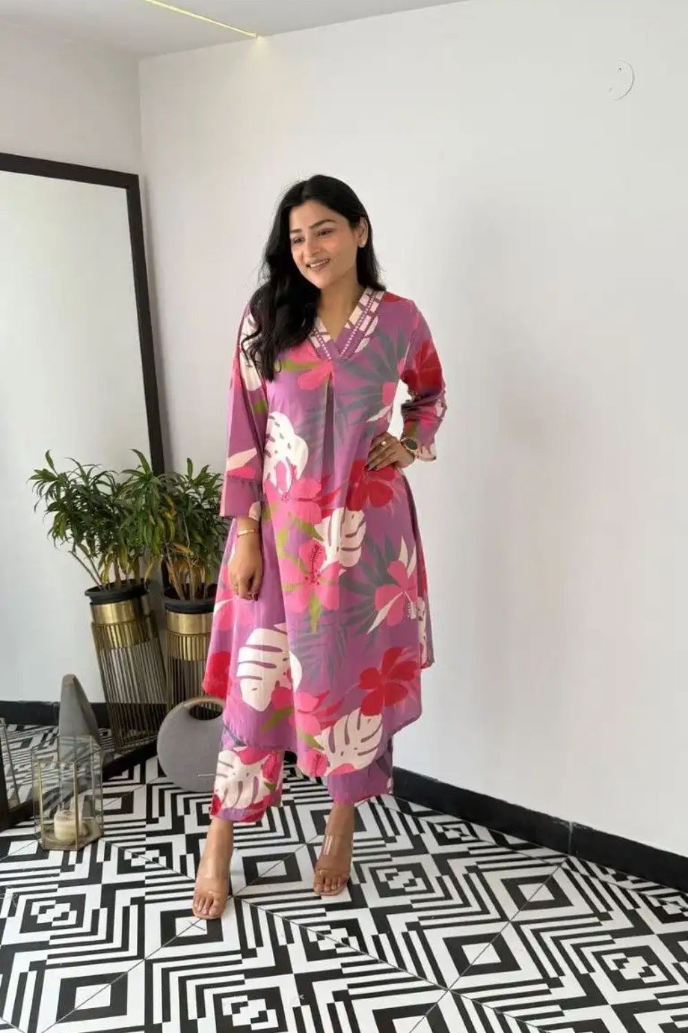 LATEST COTTON CO-ORD SET
