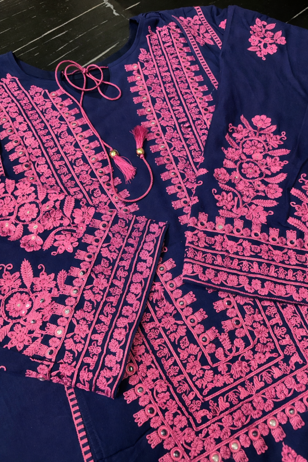 Premium Pakistani Embroidered Suit (Readymade)