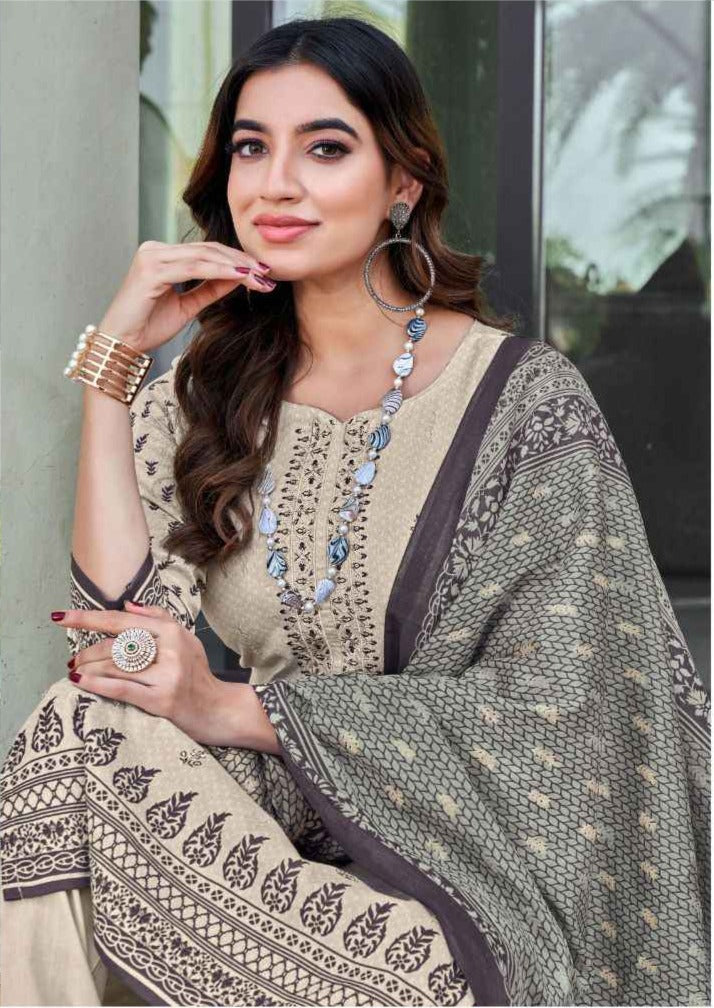 Embroidered Lawn Fabrics (UNSTITCHED)
