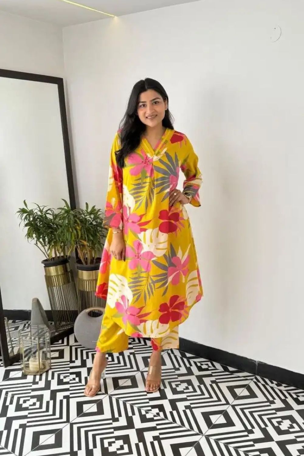 LATEST COTTON CO-ORD SET