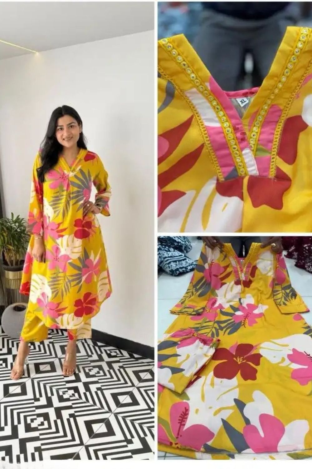 LATEST COTTON CO-ORD SET