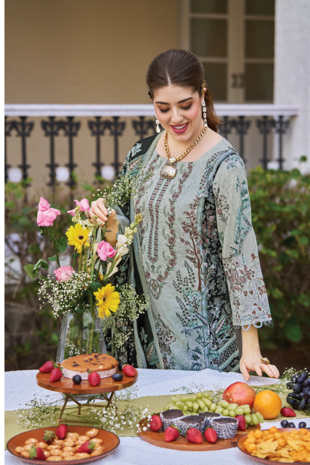 Heavy Embroidered Designer Pakistani Cotton Dresses (UNSTITCHED)