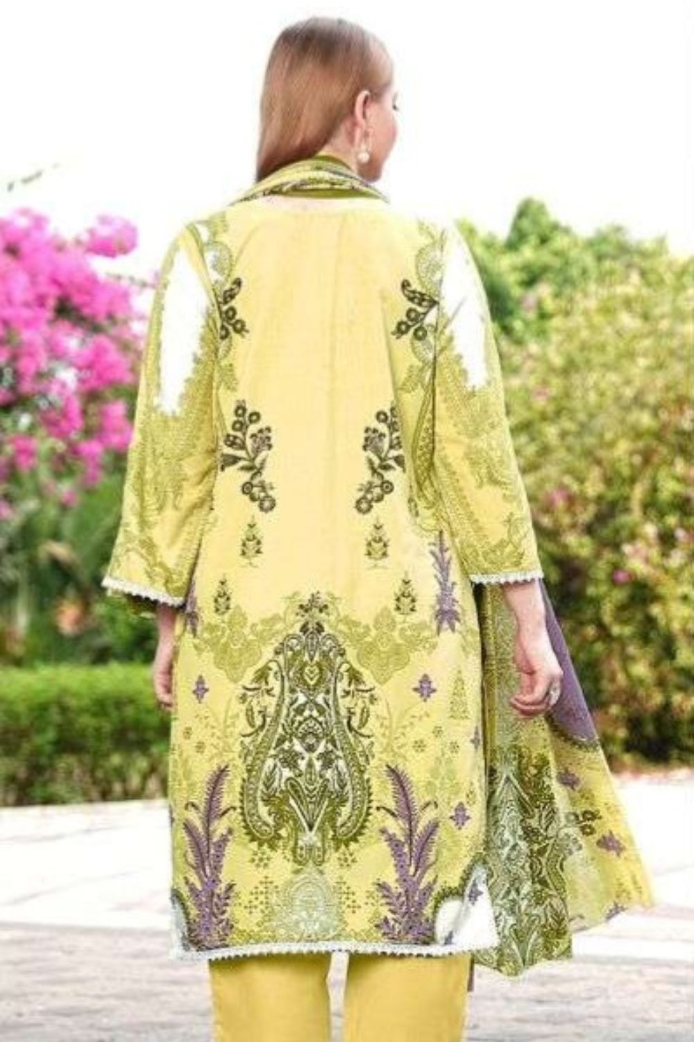 Pakistani Pattern Cotton Material (UNSTITCHED)