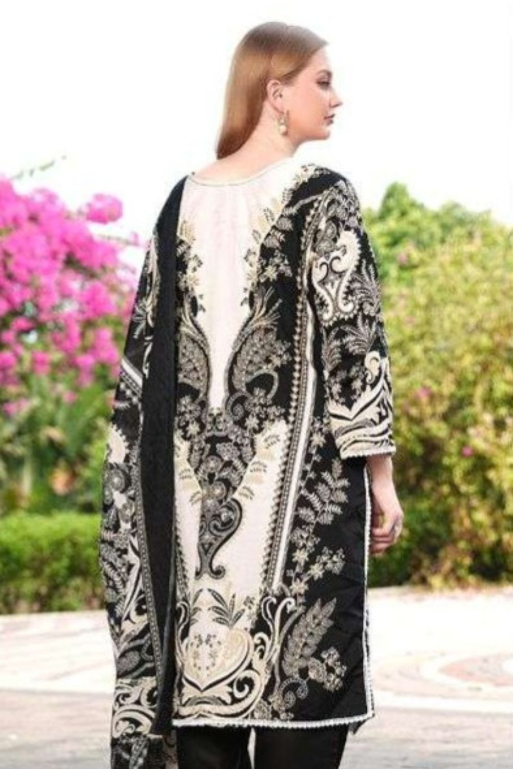 Pakistani Pattern Cotton Material (UNSTITCHED)
