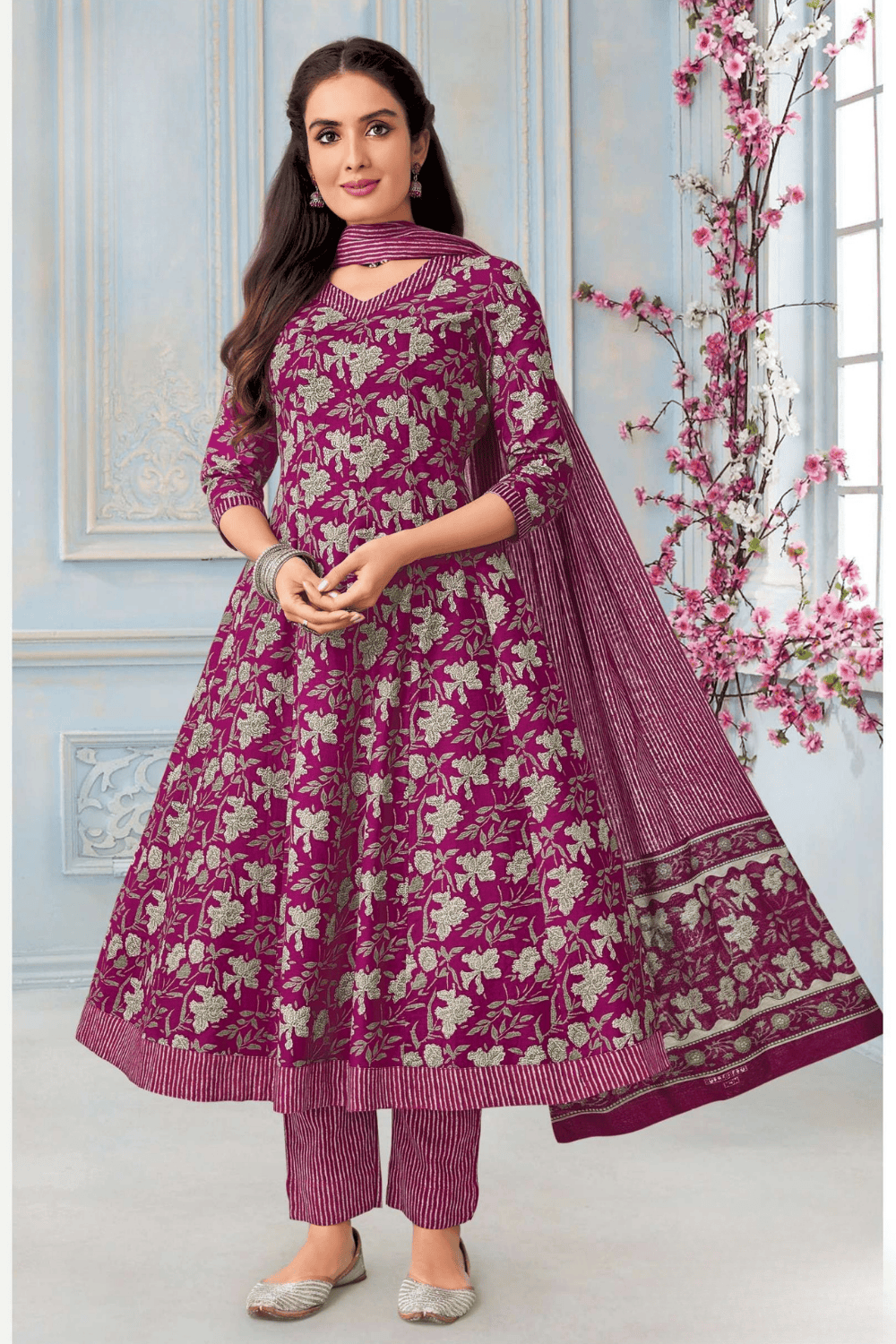Anarkali 3-PCS Set