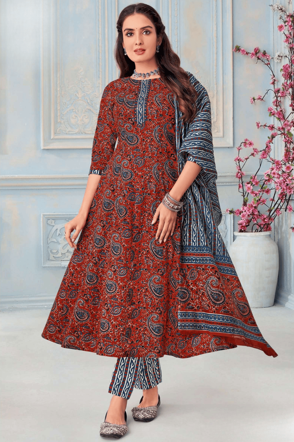 Anarkali 3-PCS Set