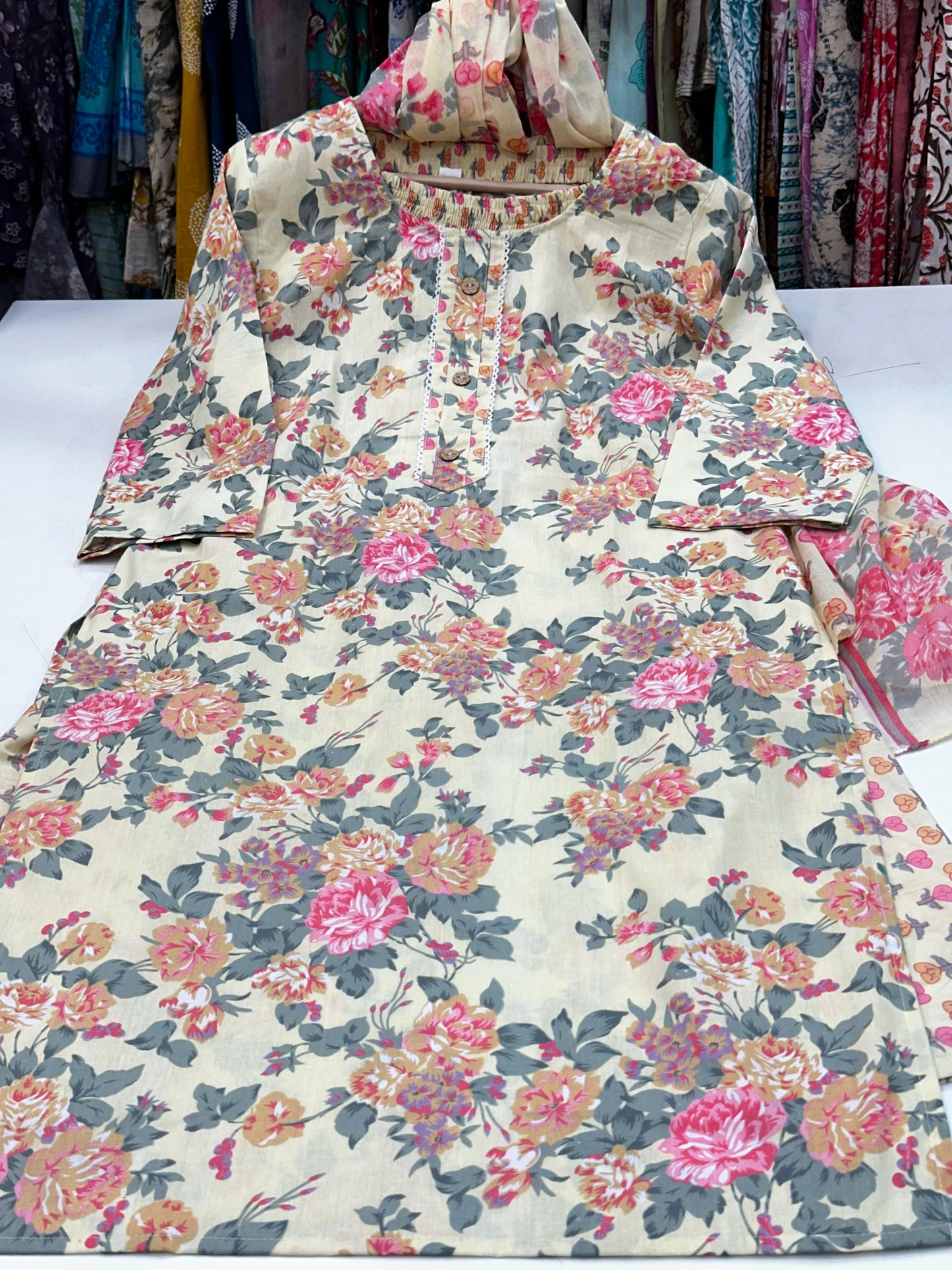 3 PCS Cotton Dresses