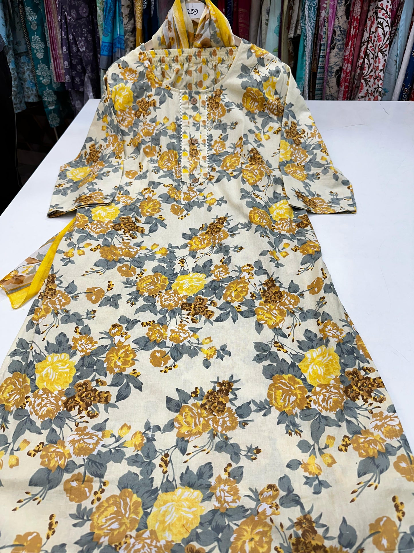 3 PCS Cotton Dresses