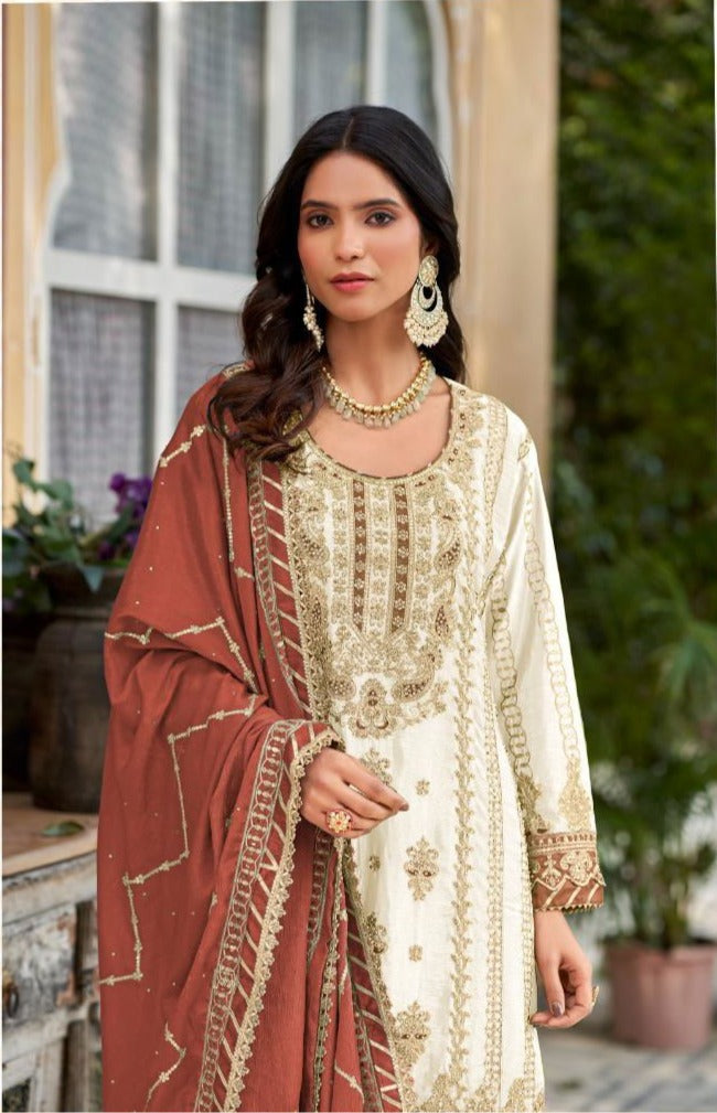 Heavy Siroski Diamond Work Shararas