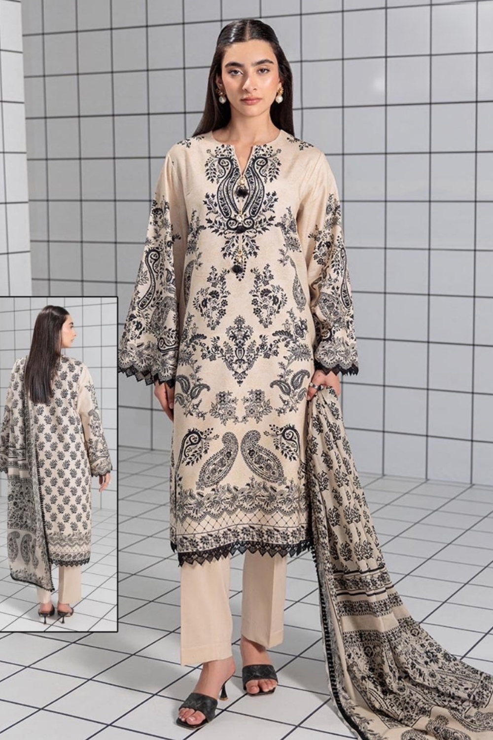 Heavy Lawn Suits (Unstitched)