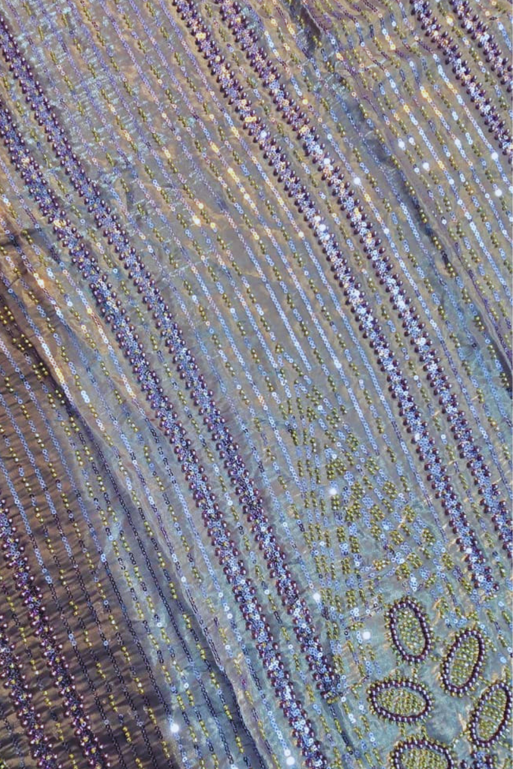 Heavy Self Pearls Dress (UNSTITCHED)