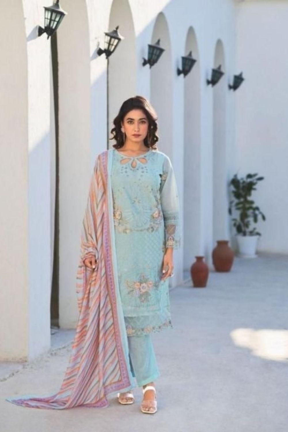 Elegant Semi-Party Wear (UNSTITCHED)