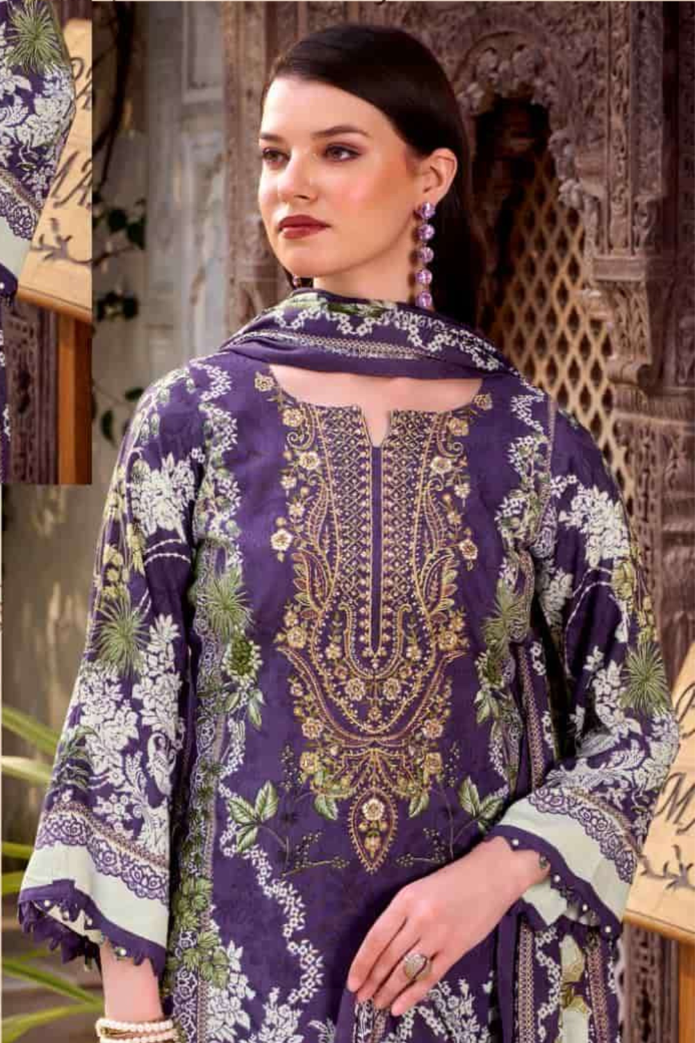 Exclusive Designer Rayon Suits (UNSTITCHED)