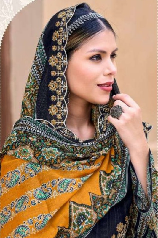 Cut Work Dupatta Suits (Unstitched)