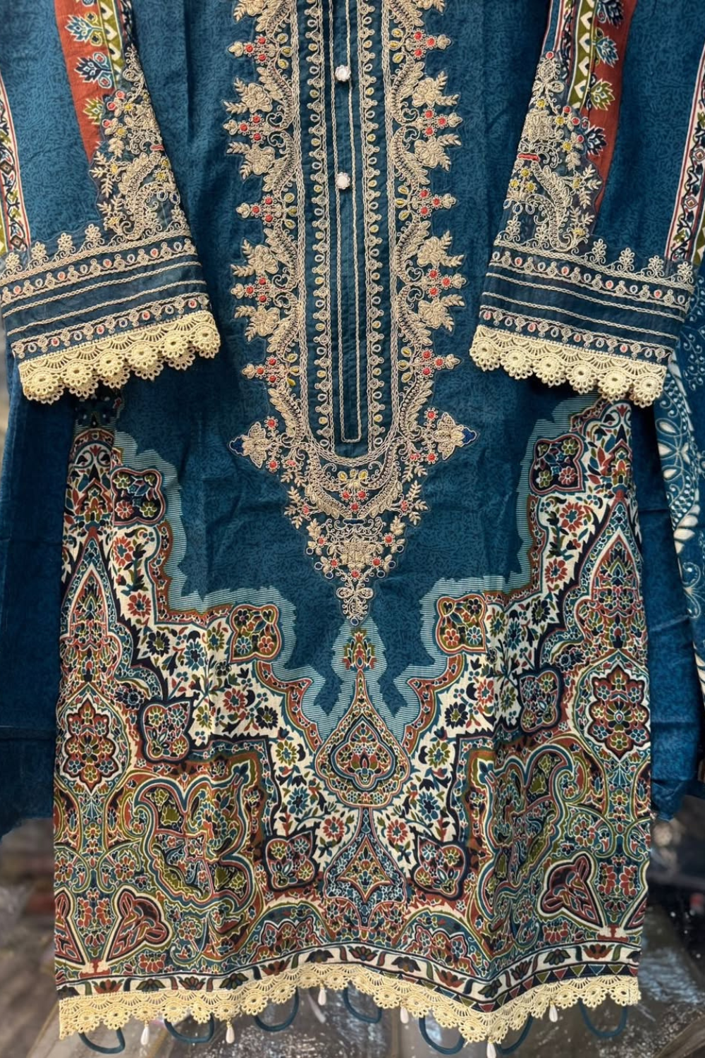 Exclusive Embroidered Lawn Suits (Readymade)