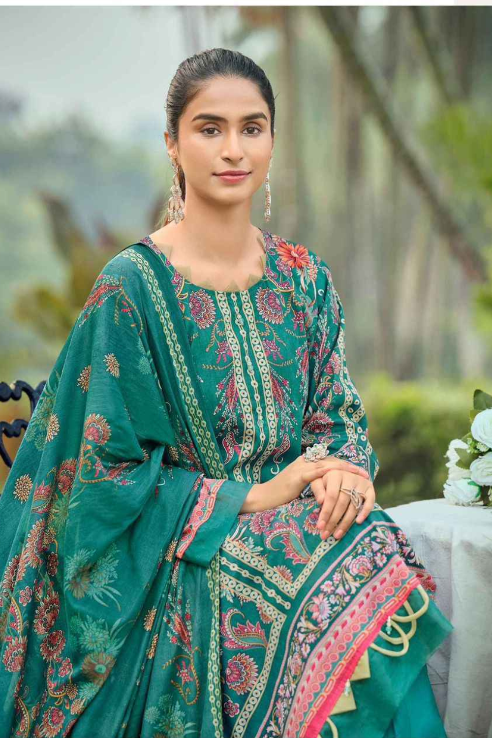Printed Pure Lawn Cotton Suits (UNSTITCHED)