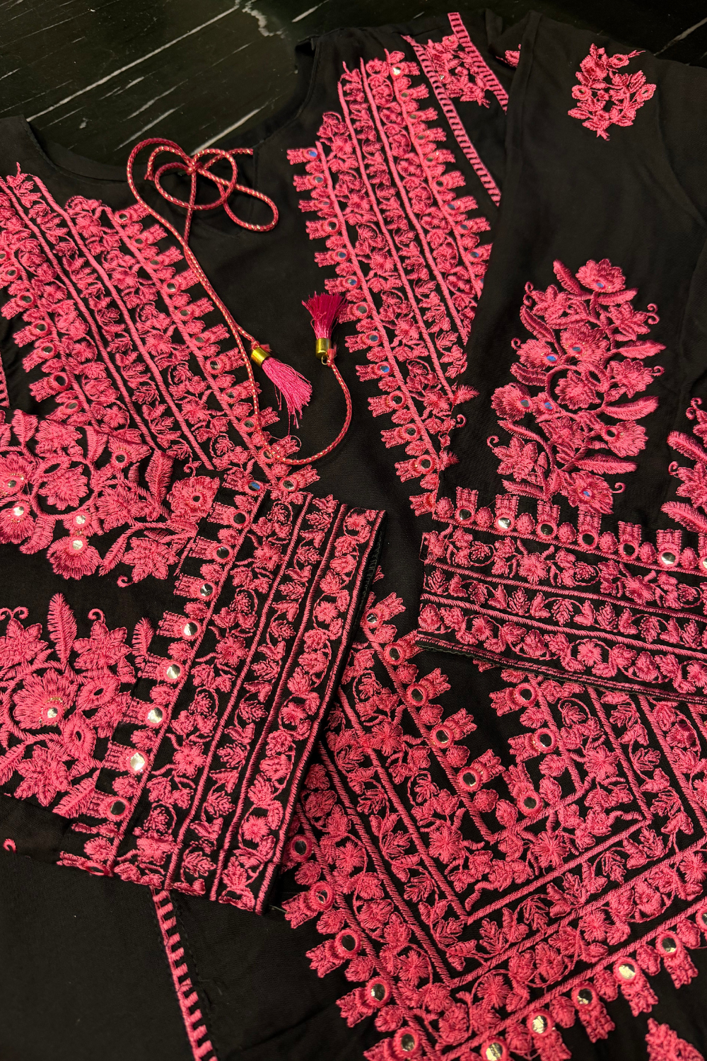 Premium Pakistani Embroidered Suit (Readymade)