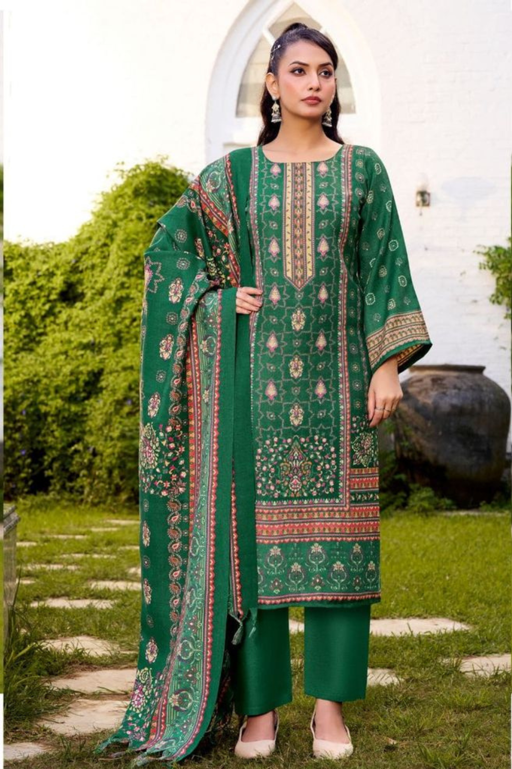 Pure Pashmina Wool Suits (UNSTITCHED)