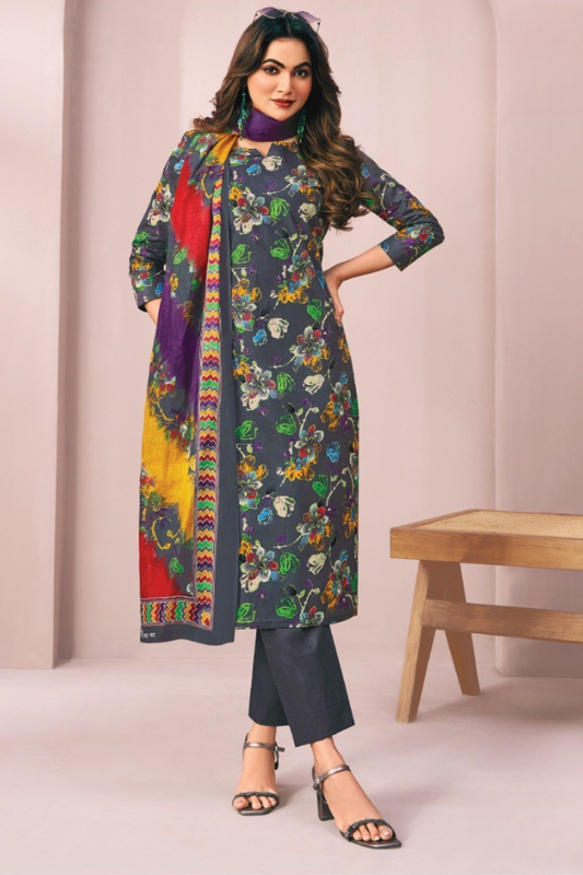 Pure Cotton Dress Material (Unstitched)
