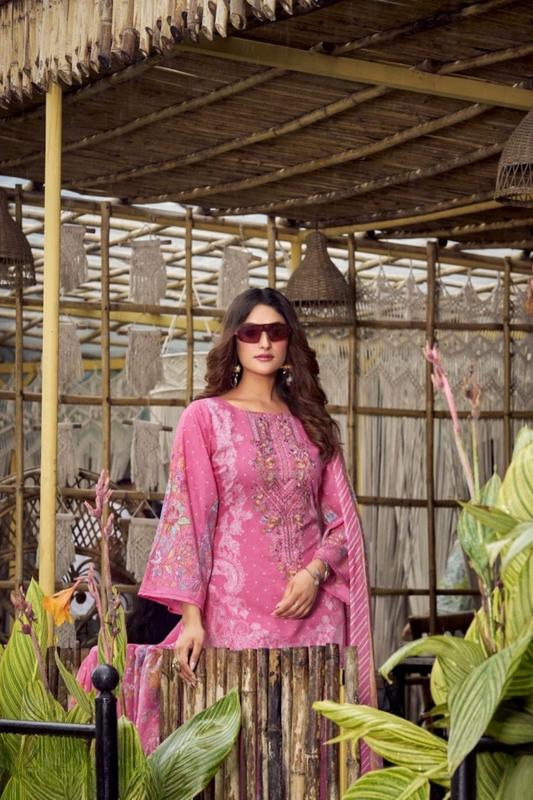 Designer Embroidery Suits (UNSTITCHED)
