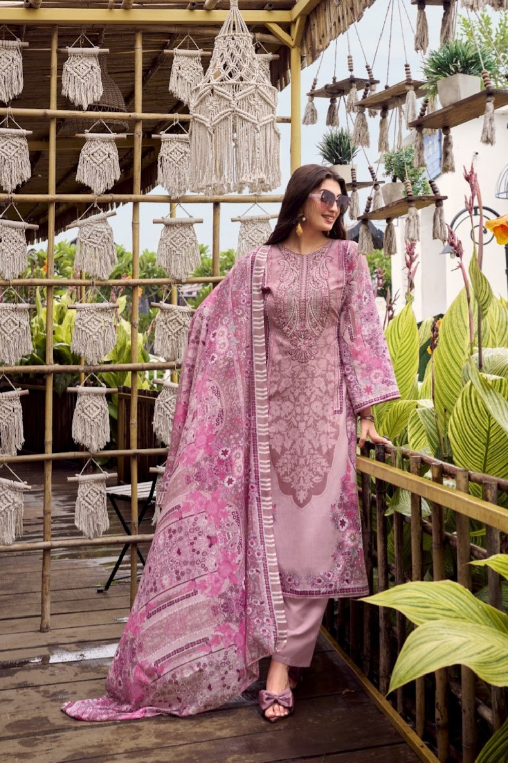 Designer Embroidery Suits (UNSTITCHED)