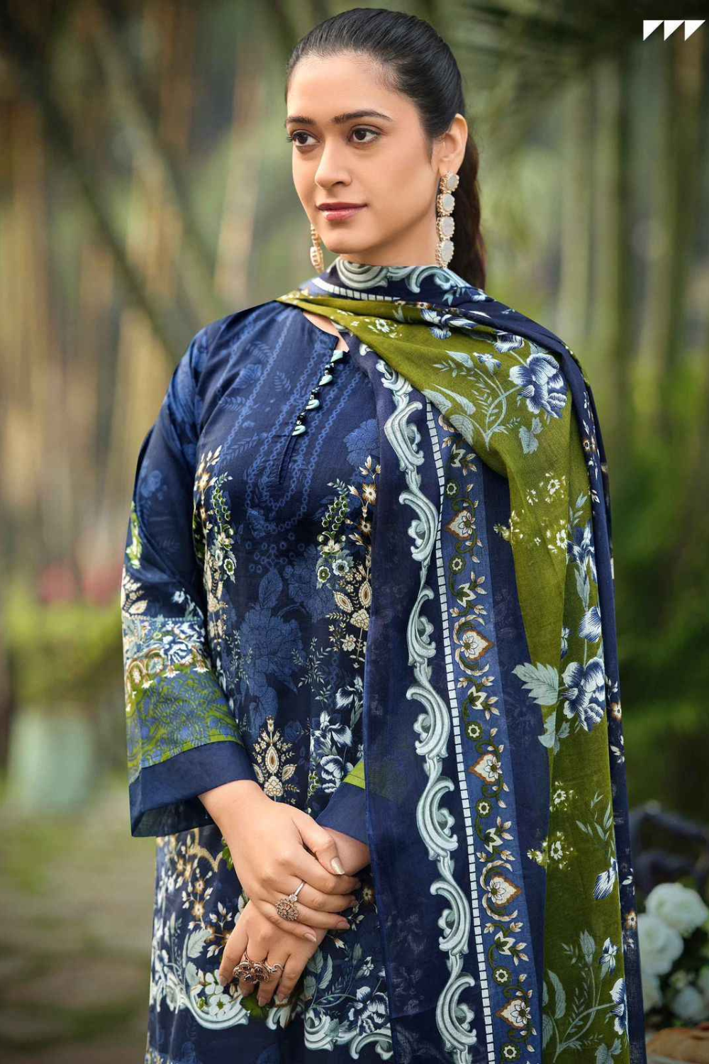 Printed Pure Lawn Cotton Suits (UNSTITCHED)