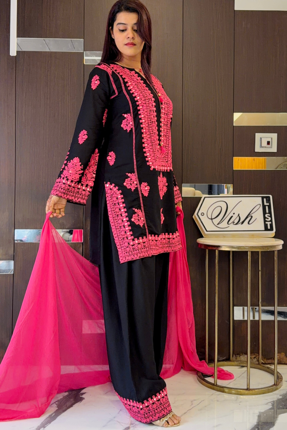 Premium Pakistani Embroidered Suit (Readymade)