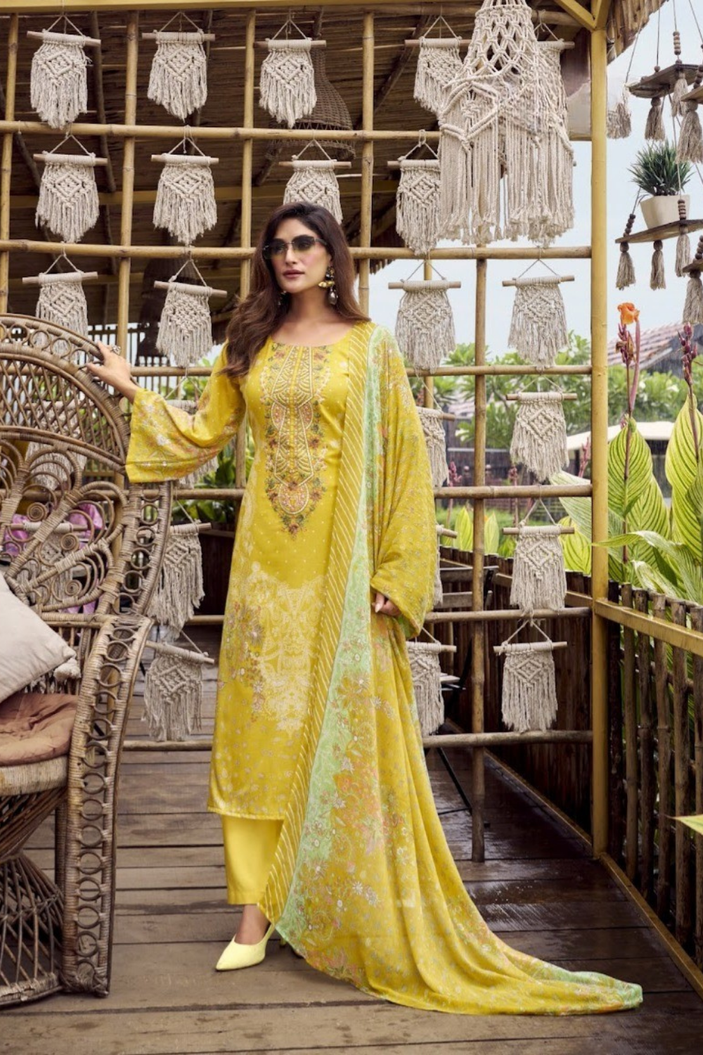 Designer Embroidery Suits (UNSTITCHED)