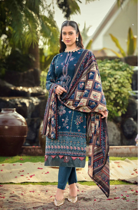 Pure Lawn Self Embroidered Suits (UNSTITCHED)