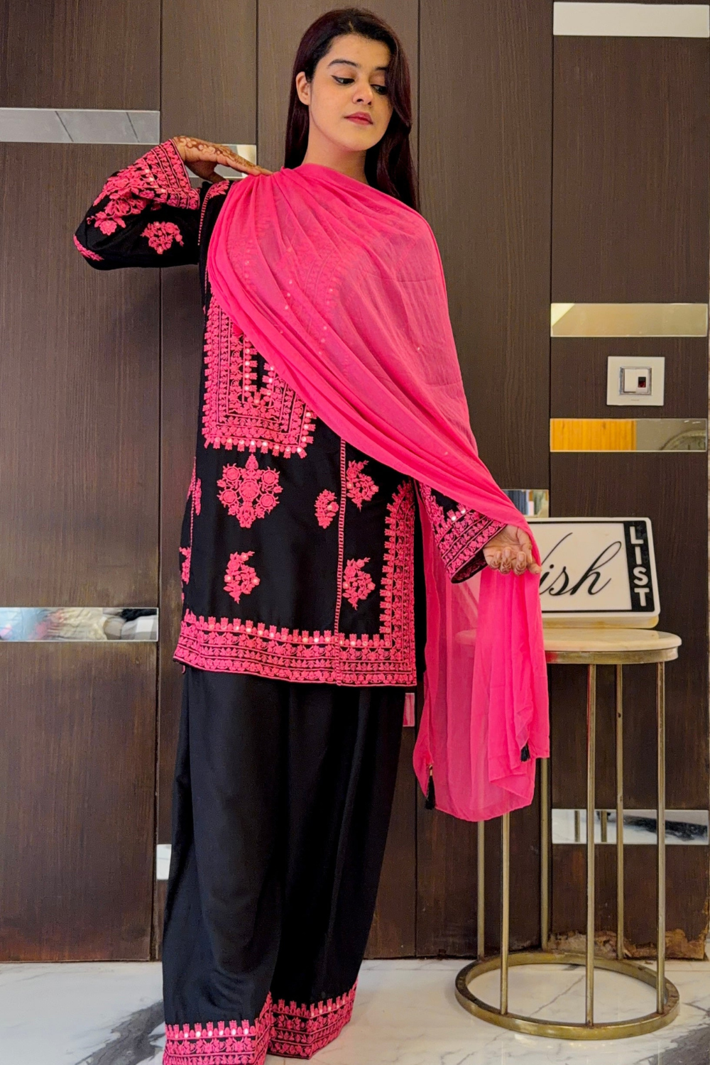 Premium Pakistani Embroidered Suit (Readymade)